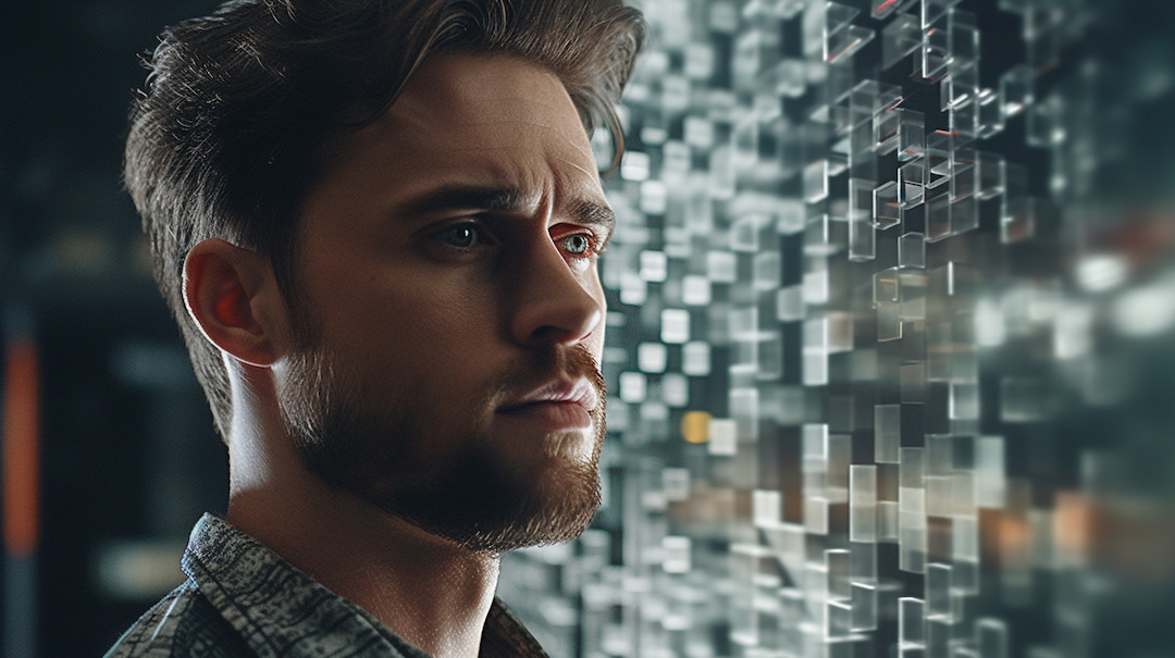 3D Artist Using Mosaic After Affect Plug In