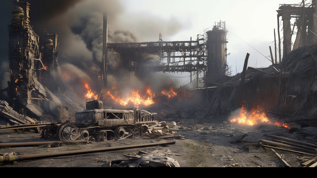 Smoke added to a movie sign by a 3D artists using redshift for houdini