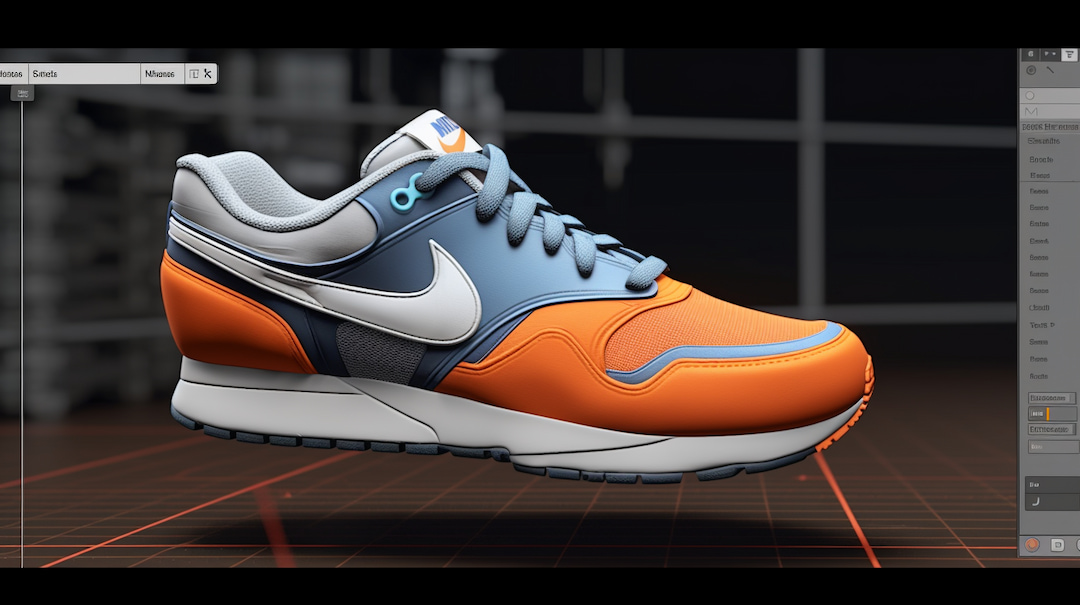 3D Artist Nike shoe design using Adobe Substance designer